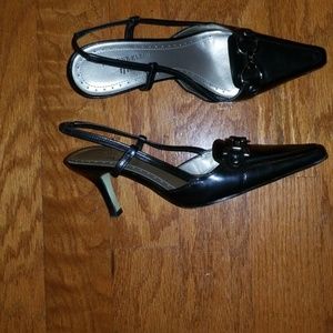Ann Kline sling backs
